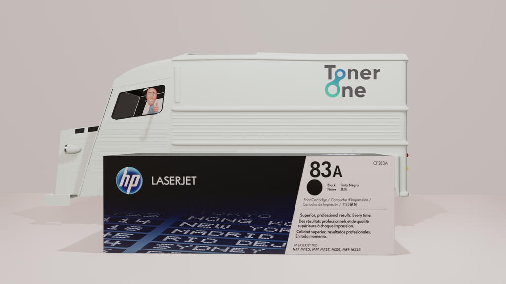 HP Genuine CF283X Black Toner Cartridge 83xaserjet Pro M201 MFP M225 Unused (copy)