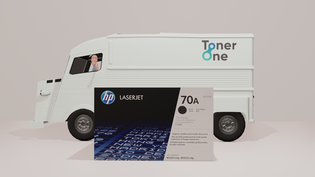 Genuine HP 70A Black Standard Laserjet Toner cartridge - Q7570A