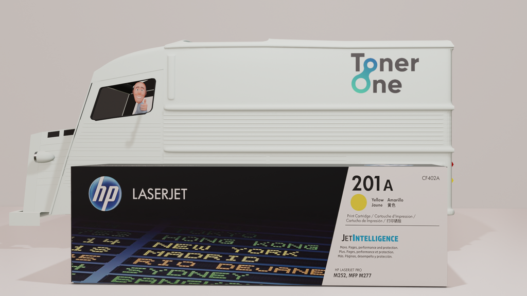 HP 201X Original Toner Cartridge CF402X Yellow (copy)