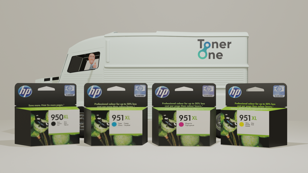 HP C2P43AE 950XL/951XL Original Ink Cartridges, Black/Cyan/Magenta/Yellow, Multipack (copy)