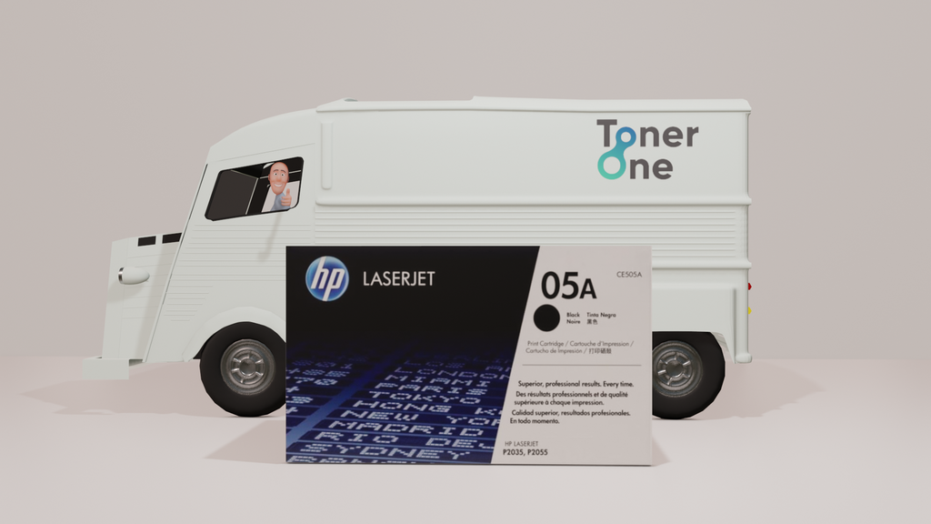 Genuine HP 05A|05X Standard and High Capacity | Dual Pack Black Toner Cartridges