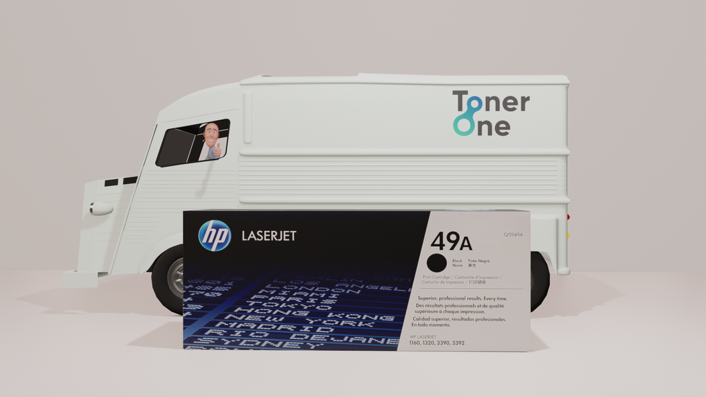 Genuine HP 49A|49X Standard and High Capacity Black Toner Cartridges