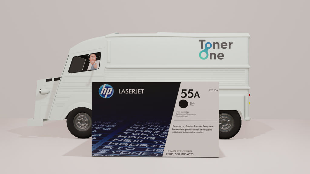 Genuine HP 55A|55X Standard and High Capacity Black Toner Cartridges