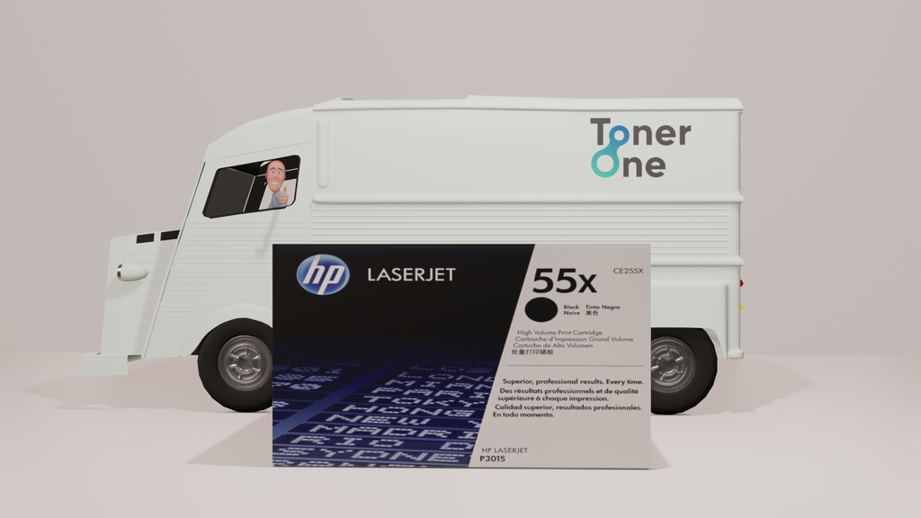 Genuine HP 55A|55X Standard and High Capacity Black Toner Cartridges
