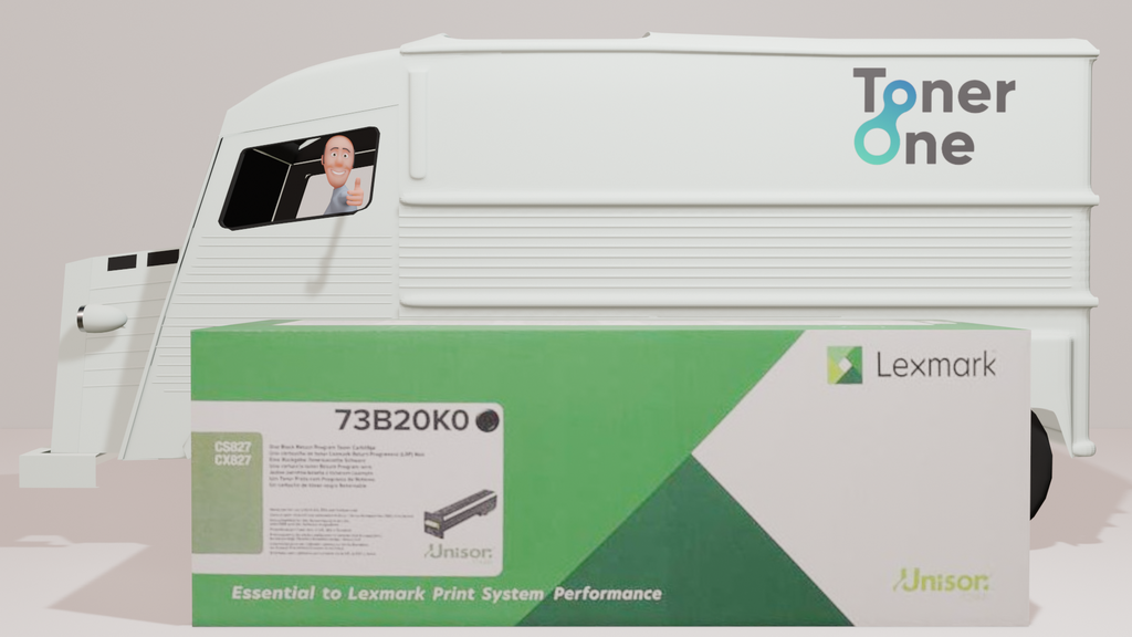 High Capacity Lexmark 73B20K0 Toner Cartridge - Black
