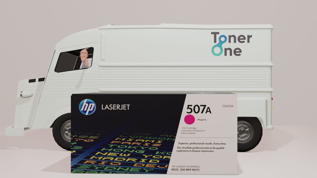 HP CE403AC Magenta Toner Cartridge 507A M551 500 M575