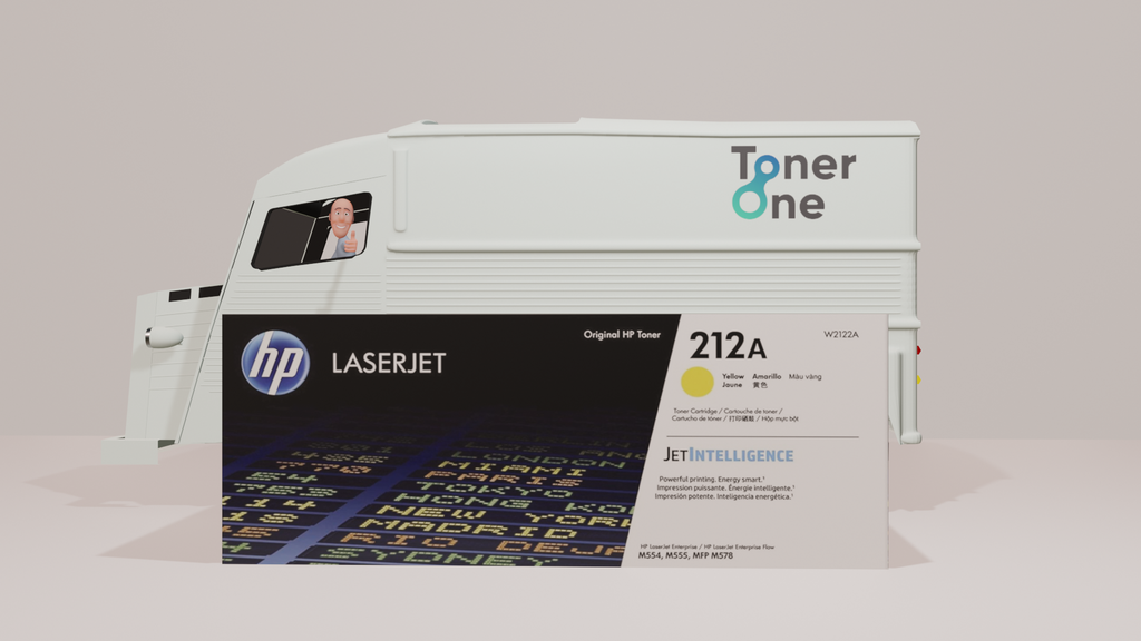 HP 212A Original Toner Cartridge W2122A Yellow (copy)