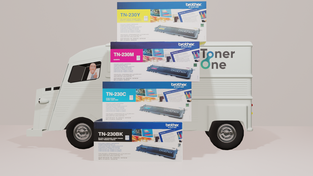 Genuine Brother TN-230Y Toner Cartridge - Yellow (copy)