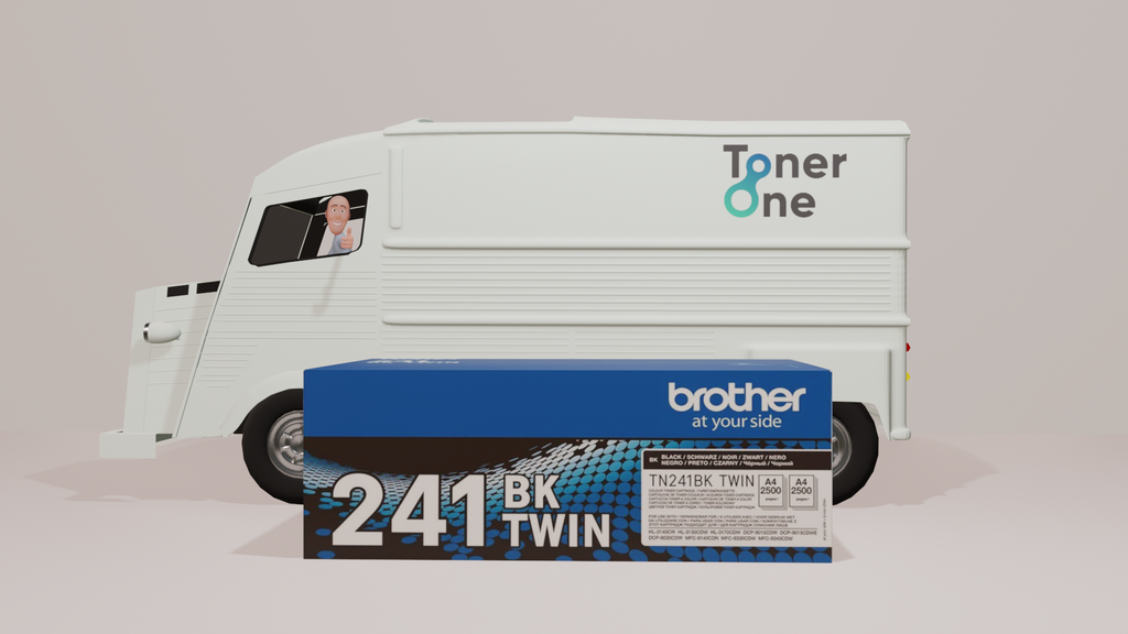 Genuine Brother TN-241BK Standard Capacity Toner Cartridge - Black (copy)