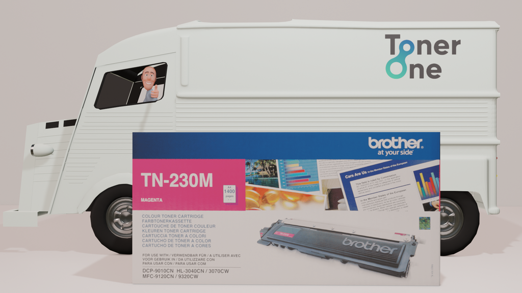 Genuine Brother TN-230M Toner Cartridge - Magenta (copy)