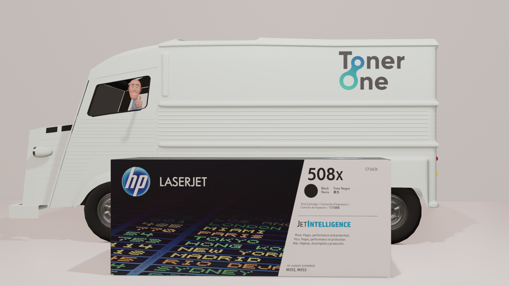 HP CF360X 508X Black Toner Cartridge Laserjet M552 M553 Sealed VAT Inc (copy)
