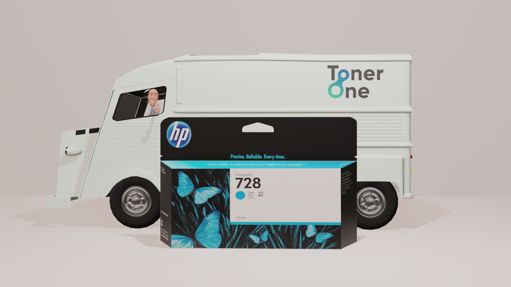 HP 728 Original Ink Cartridge F9J67A Cyan (copy) (copy)