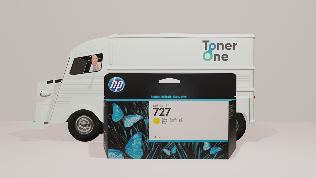 HP 727 Original Ink Cartridge B3P21A Yellow (copy)