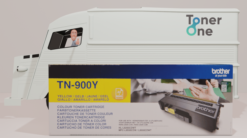 Genuine Brother TN-900Y Yellow Toner Cartridge - New (copy)
