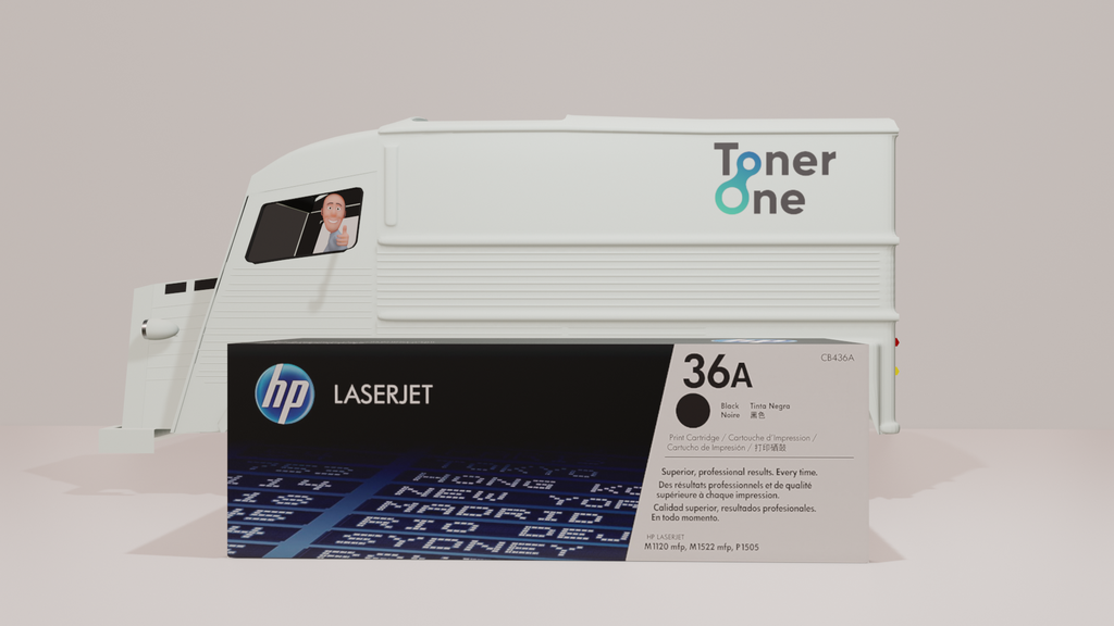 HP 36A Standard Black Toner Cartridge - CB463A (copy)