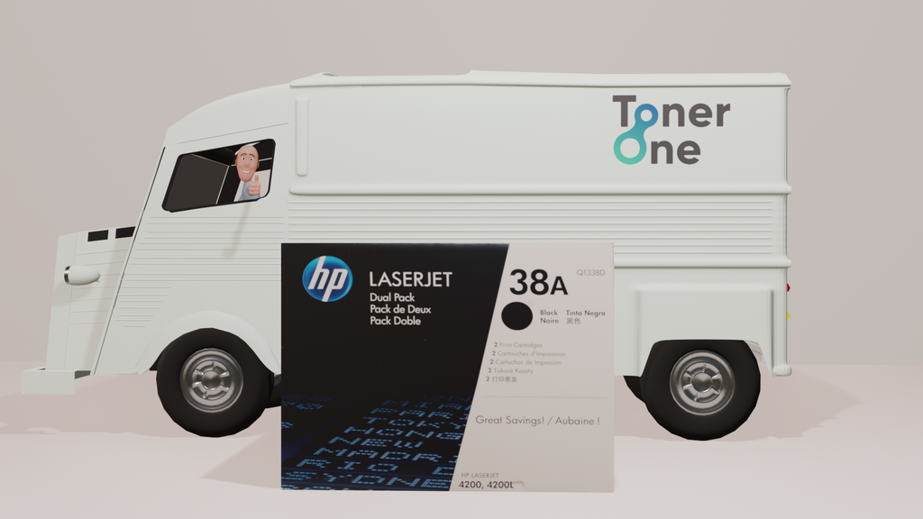 Genuine HP 38A Black Original Toner Cartridge | Q1338D (copy)
