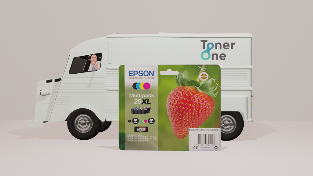 Epson 29XL Original Ink Cartridge C13T29964012 Black, Cyan, Magenta, Yellow Pack of 4 Multipack (copy)