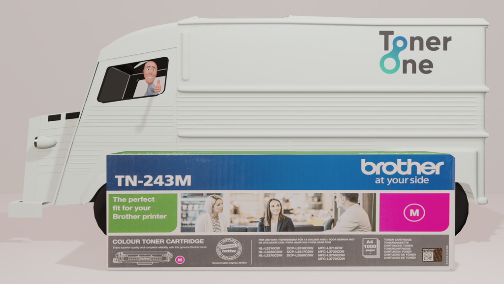 Genuine Brother TN-243M Toner Cartridge - Magenta (copy)