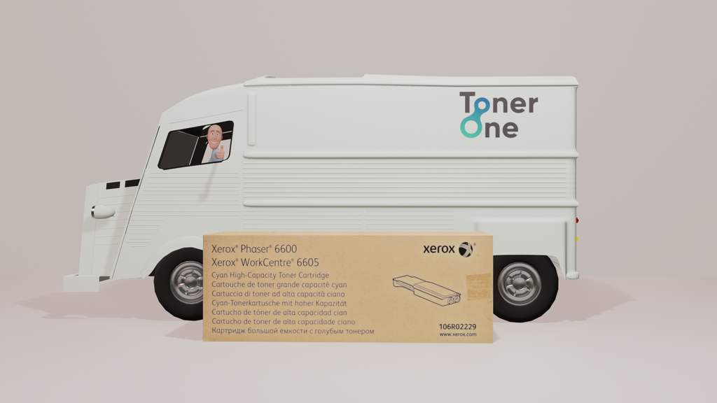 Genuine Xerox 106R02229 High Capacity Toner Cartridge - Cyan (copy)