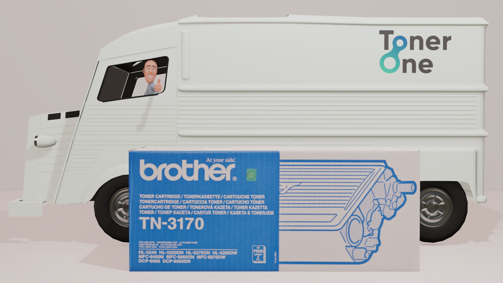 Genuine High Capacity Brother TN3170 Toner Cartridge - Black (copy)