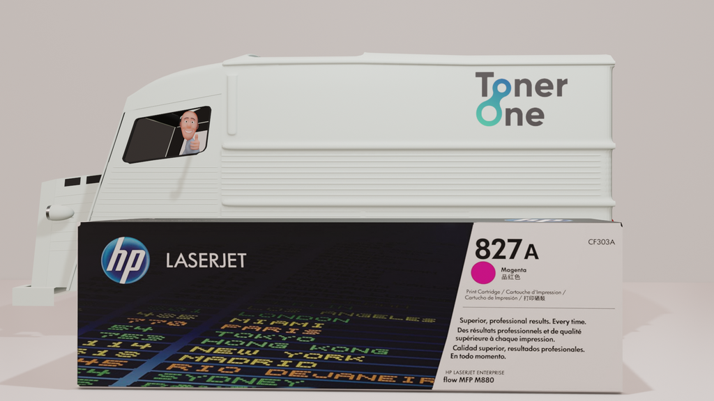 Original HP 827A Standard Laserjet Magenta Toner Cartridge - CF303A