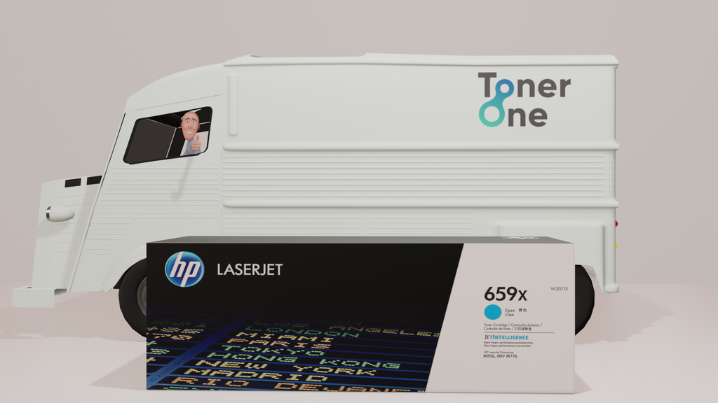 HP W2011X Cyan 659X High Yield Original LaserJet Toner Cartridge - New (copy)