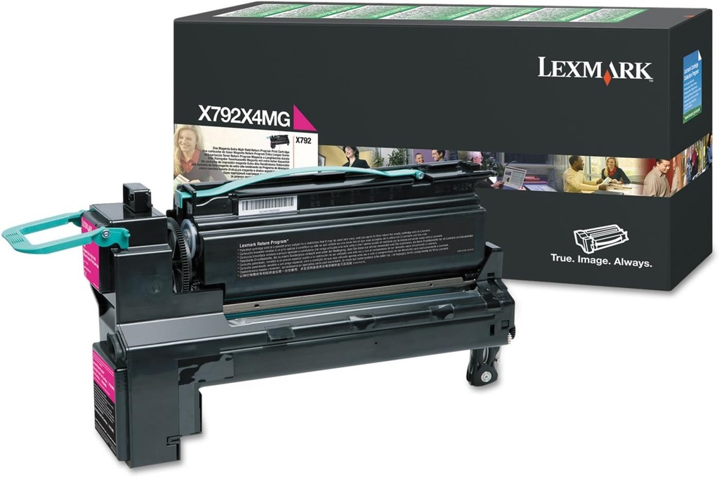 Genuine Lexmark Toner Cartridge X792X4MG Magenta - New
