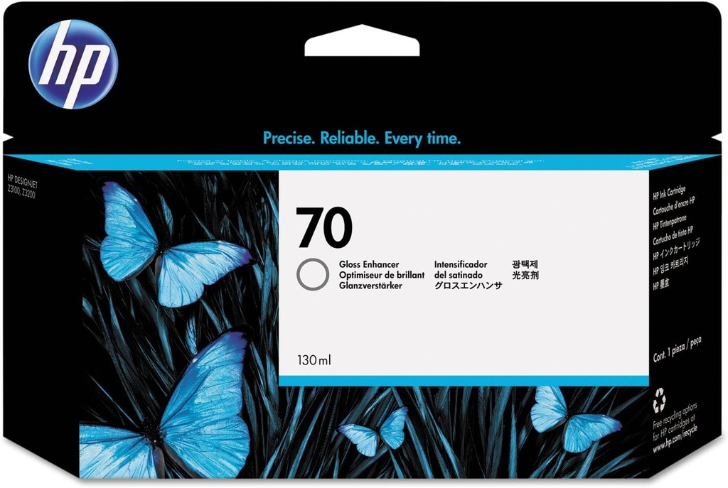 Genuine HP 70 Glass Enhancer Ink Cartridge - C9459A