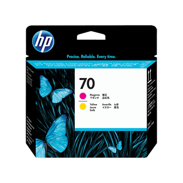 HP 70 Original Ink Cartridge C9408A class Blue and Green (copy)