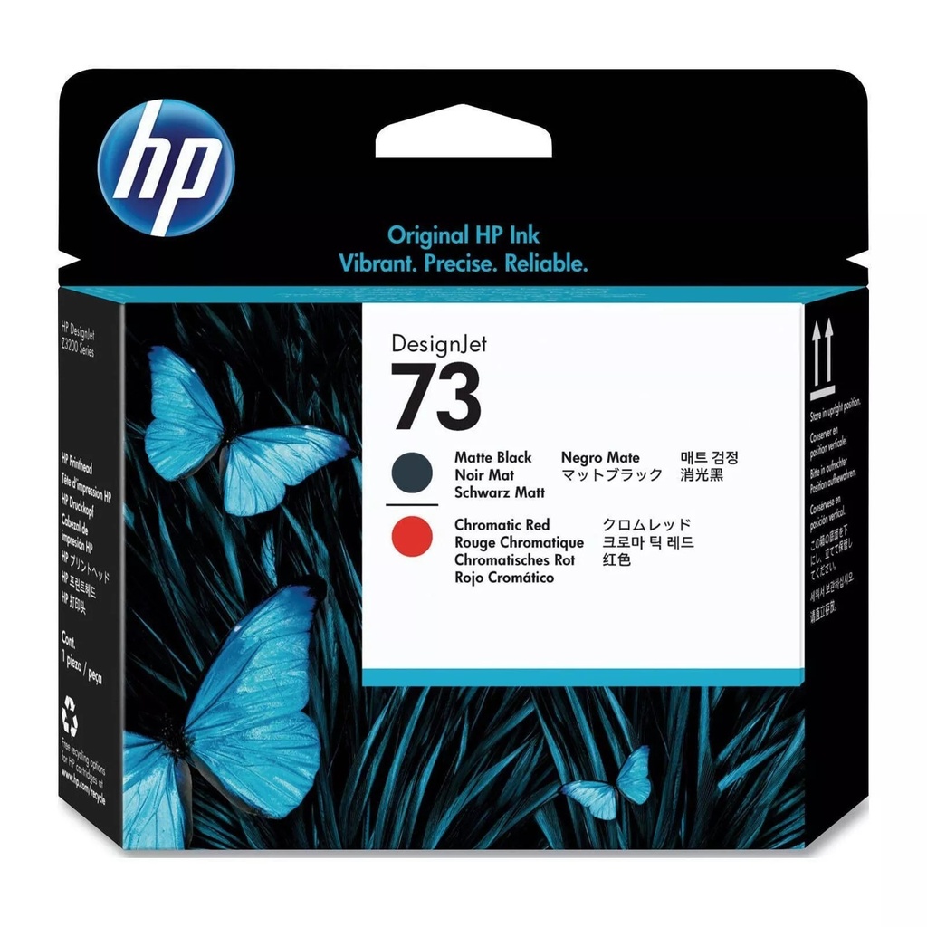 Genuine 130ml HP 73 Chromatic Red Ink Cartridge | CD951A (copy)