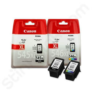 Genuine Canon PGI-545XL Black & CL-546XL Ink Cartridges - Multipack (copy)