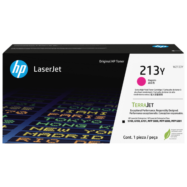 Genuine HP 213A Standard Capacity Laserjet Toner Cartridge - W2133A - Magenta (copy)
