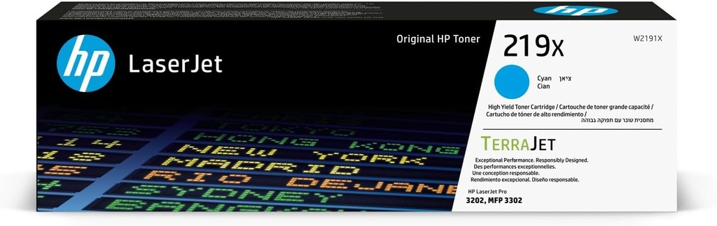 HP 206X Original Toner Cartridge W2111X Cyan - New (copy)