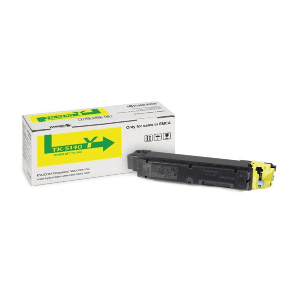 Genuine Kyocera TK-5140Y Toner Cartridge - Yellow (copy)