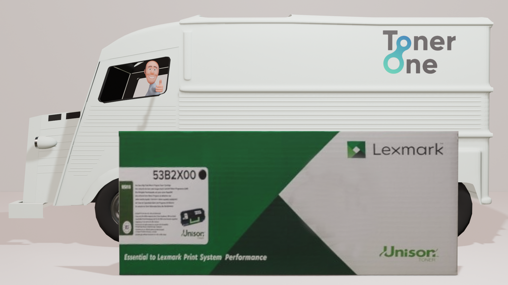 Extra High Capacity Lexmark 53B2X00 Black Toner Cartridge  (copy)