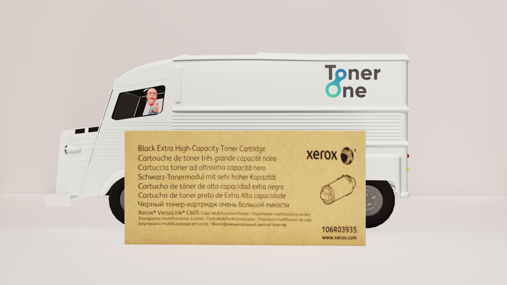 Xerox VersaLink C605 Black Extra High Capacity Toner Cartridge (16,900 Pages) - 106R03935