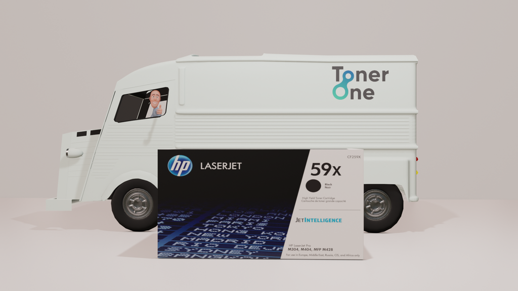 HP 59X - High Yield - black - original - LaserJet - toner cartridge (CF259X) - for LaserJet Enterprise M406, MFP M430, LaserJet Pro M304, M404, MFP M428