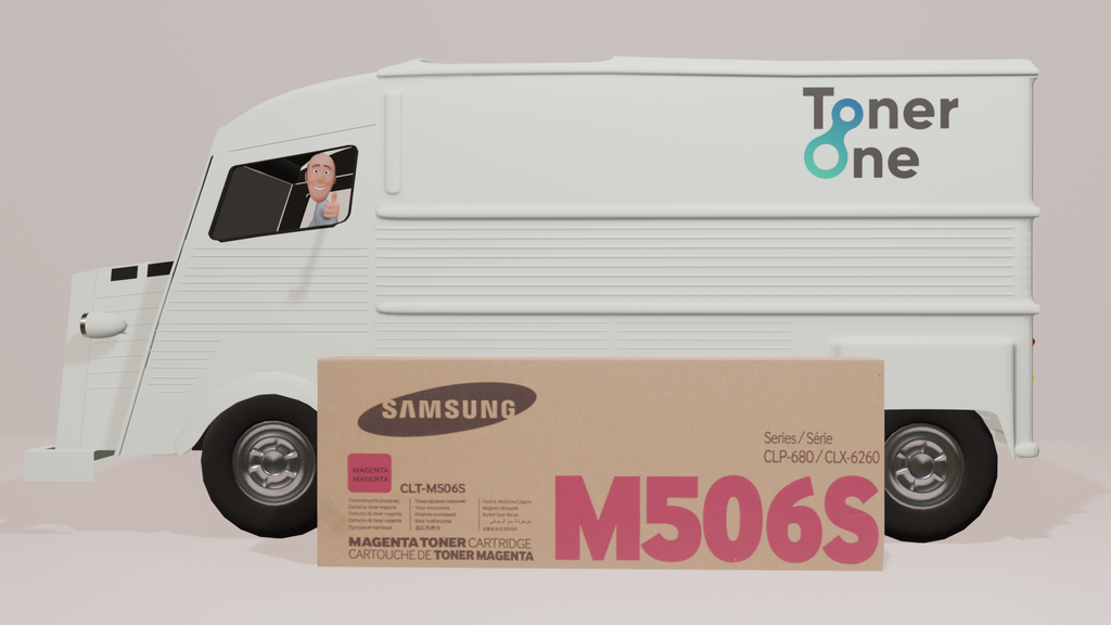 Samsung SU314A CLT-M506S Toner Cartridge, Magenta, Pack of 1