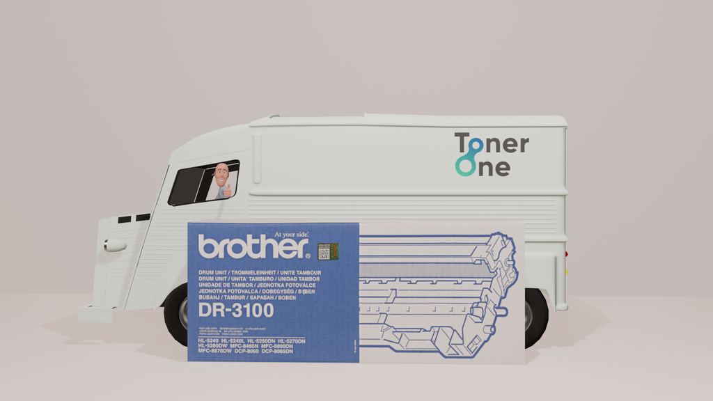 Brother DR-3100 Drum Unit, Brother Genuine Supplies