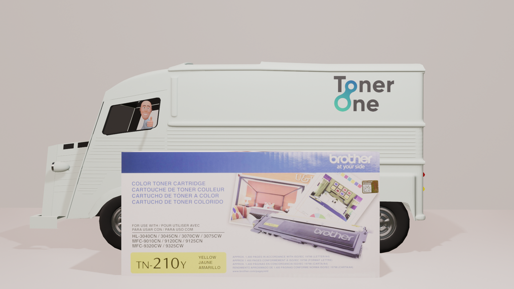 Brother TN210Y - Toner cartridge - 1 x yellow - 1400 pages