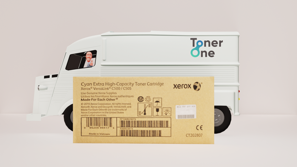 Xerox VersaLink C500/C505 Cyan Extra High Capacity Toner Cartridge (9,000 Pages) - 106R03873