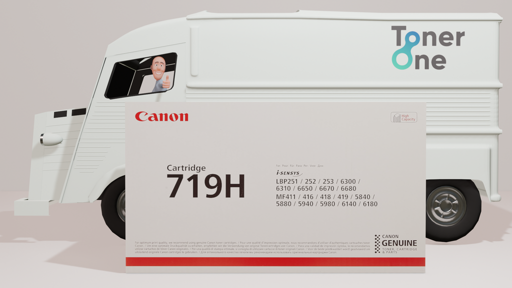 Canon 3480B002 CRG719h High Yeild Toner Cart - 6400 Black