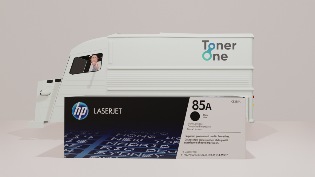 HP CE285A 85A Original LaserJet Toner Cartridge, Black, Single Pack