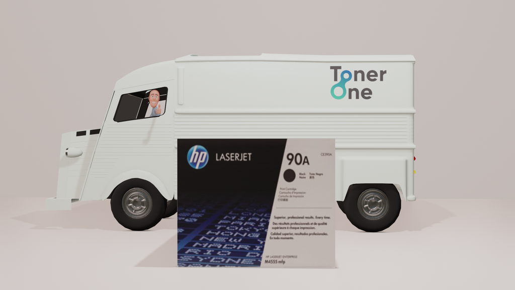 HP CE390A 90A Original LaserJet Toner Cartridge, Black, Single Pack