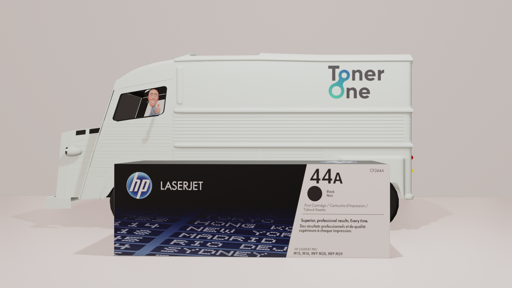 HP CF244A 44A Original Toner Cartridge, Black, Single Pack, Standard