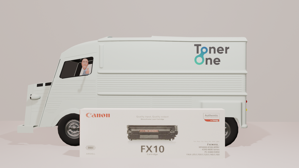 Canon FX 10 FX-10 fax laser toner cartridge for L100 / L120 Fax MF 4120 / 4140 / 4150 black FX10