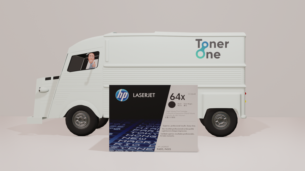 HP CC364X 64X High Yield Original LaserJet Toner Cartridge Black