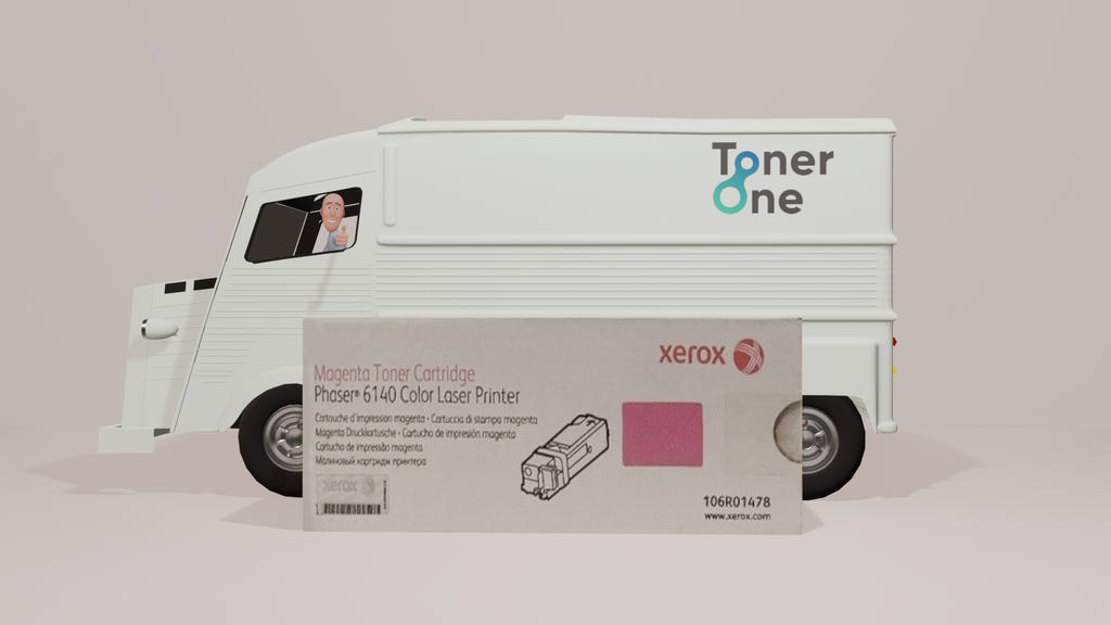 Xerox Genuine 106R01478 Magenta Toner Cartridge Phaser 6140 CT201354 Sealed 