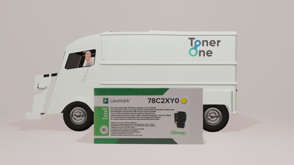 Lexmark Genuine 78C2XY0 Yellow Extra High Yield Toner Cartridge 420 Sealed 