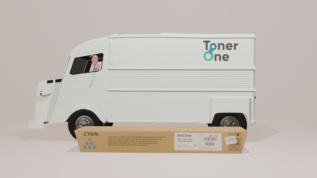 Ricoh Genuine 841163 Cyan Toner Cartridge MP C500E Sealed New 